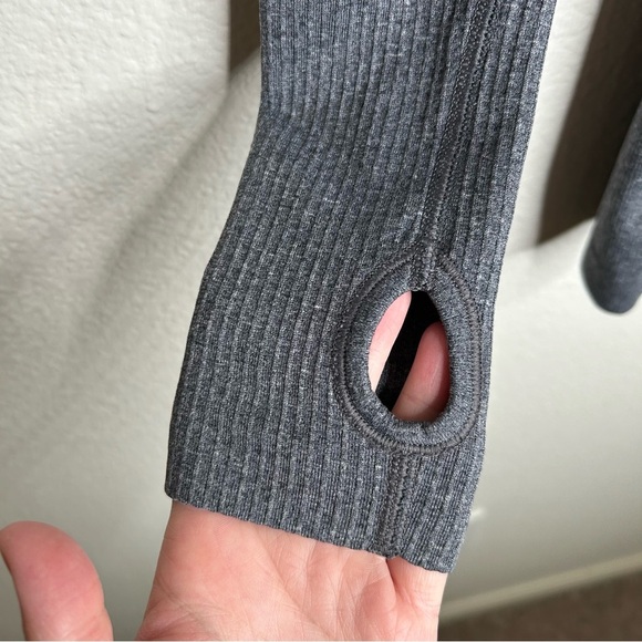 Lululemon Swiftly Tech Long Sleeve Shirt grey 4 - Picture 5 of 10